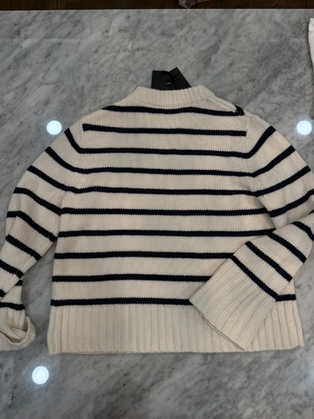 NWT Jenni Kayne Grace Crewneck Cashmere Sweater S